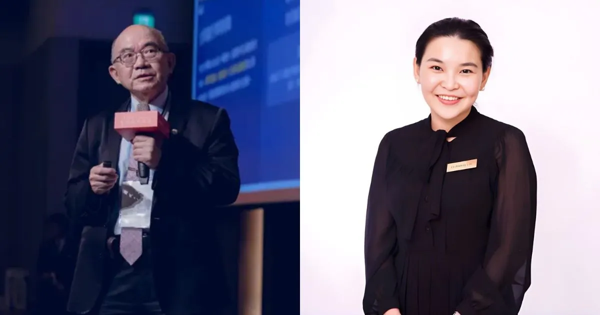 (左)中山醫大兒童過敏免疫風濕科 呂克桓 前校長/醫師;(右)Dr. Audrey & Dr. R Clinic 院長 Dr. Audrey Lim